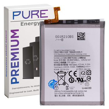 Bateria Pure Energy do Samsung Note 10 Ultra EB-BN972ABUL 4300mAh