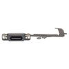 Złącze ładowania taśma dock port USB C mikrofon do Apple iPhone 16 Pro czarne OEM
