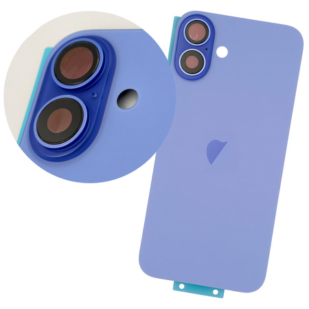 do iPhone 16 klapka baterii niebieska