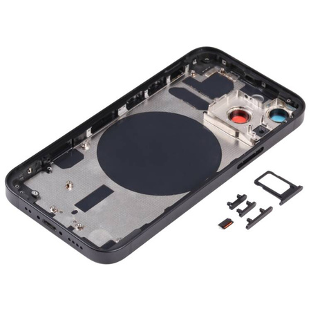 do iPhone 13 mini obudowa ramka korpus przyciski MagSafe tył czarny
