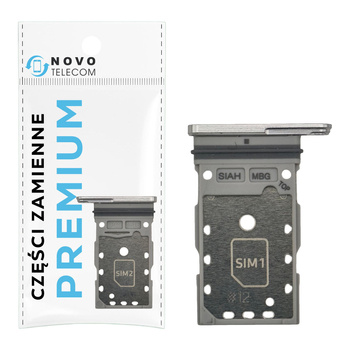 Tacka SIM do Samsung Galaxy S23 Ultra kremowa szufladka