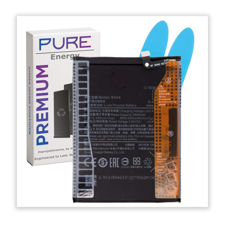 do Xiaomi Redmi Note 8T Bateria BN46 3900mAh