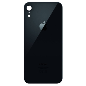 do iPhone XR klapka baterii czarna (BIG HOLE)