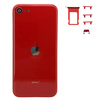 do iPhone SE 2022 obudowa ramka korpus przyciski tył czerwony
