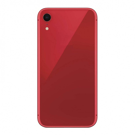 do iPhone XR obudowa ramka korpus przyciski tył czerwony