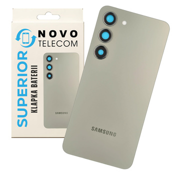 do Samsung S23 klapka baterii plecki szkło tył zielona Green