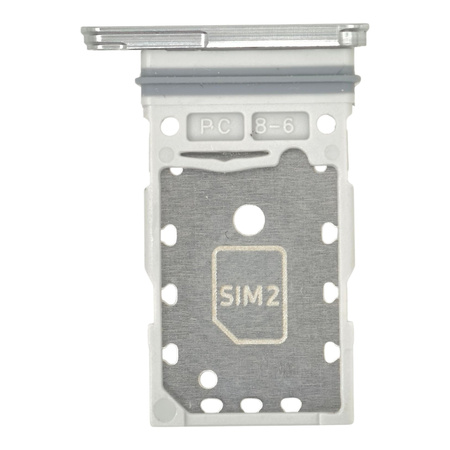 Tacka SIM do Samsung Galaxy S23 / S23+ kremowa szufladka