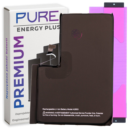 Bateria do iPhone 13 Pro Max Większa PURE Energy Plus Akumulator 4650 mAh