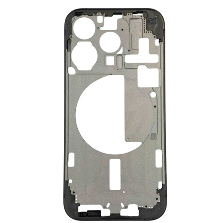 do iPhone 15 Pro korpus ramka obudowa środkowa przyciski czarny