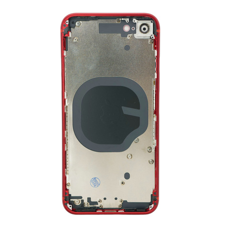 do iPhone SE 2022 obudowa ramka korpus przyciski tył czerwony