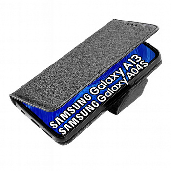Etui Samsung Galaxy A13 5G / A04S Czarne Klapka