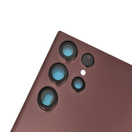 do Samsung S22 Ultra klapka baterii plecki szkło tył czarwnona