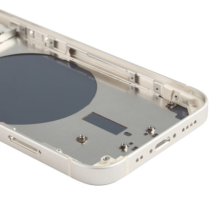 do iPhone 12 mini obudowa ramka korpus przyciski MagSafe tył biały