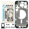 Korpus ramka obudowa do iPhone 15 Pro Max przyciski tacka SIM czarny