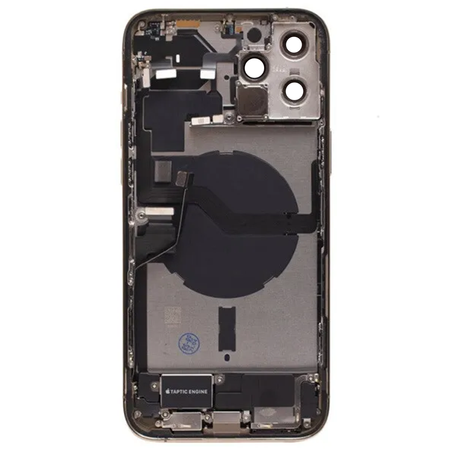 do iPhone 12 Pro Max obudowa ramka korpus tył złoty demontaż A- uzbrojony