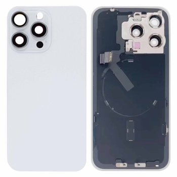 iPhone 15 Pro Max klapka baterii biała demontaż