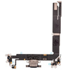 Złącze ładowania taśma dock port USB C mikrofon do Apple iPhone 16 Plus czarne OEM
