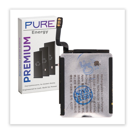 do Apple Watch 5/SE 40mm bateria 245mAh