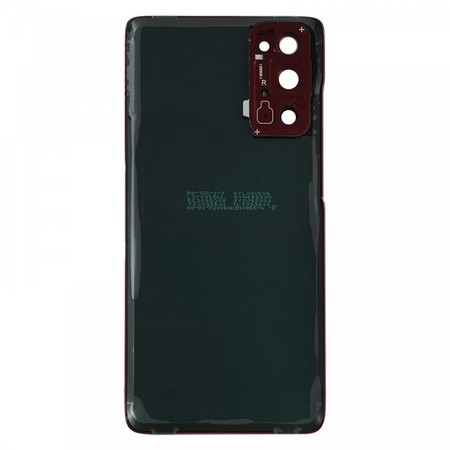 do Samsung S20 FE klapka + oczko kamery czerwona
