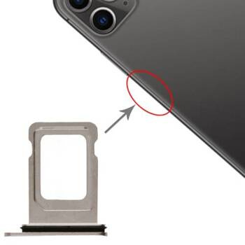 do iPhone 11 Pro  / 11 Pro Max szufladka sim tacka srebrna
