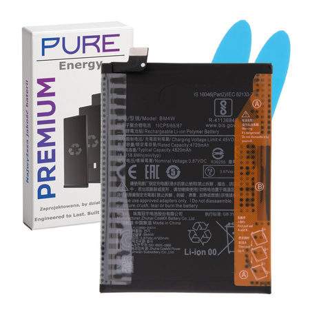 do Xiaomi Mi 10T Lite BM4W bateria 4820mAh