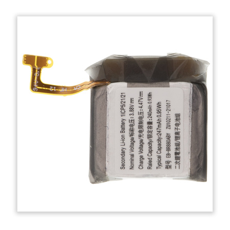 do Samsung Galaxy Watch 4 40 42 mm bateria 247 mAh