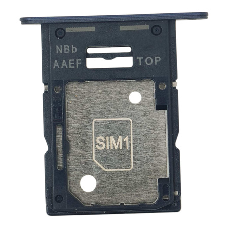 Tacka SIM do Samsung Galaxy A15 czarna szufladka