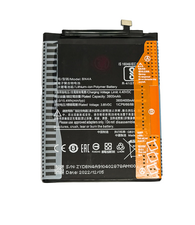 do Xiaomi Redmi Note 7 bateria BN4A 3900mAh