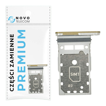 Tacka SIM do Samsung Galaxy S24 Ultra żółta szufladka