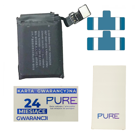 do Apple Watch 2 42mm bateria 334mAh