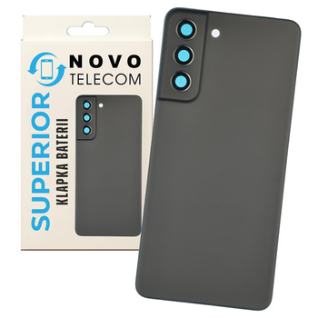 do Samsung S21 FE klapka baterii plecki szkło tył czarna