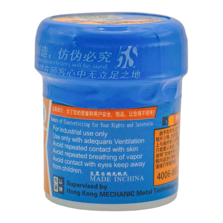 Pasta Lutownicza Mechanic XG-50 35g Płynna Cyna Sn63/Pb37 183°C MCN-300
