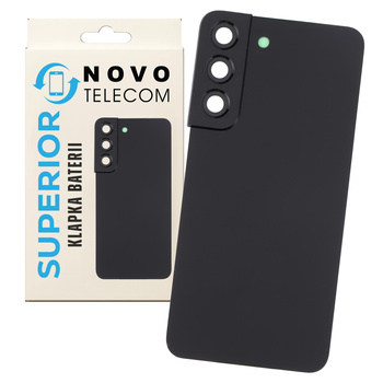 do Samsung S22 klapka baterii plecki szkło tył czarna