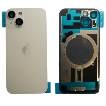 do iPhone 14 klapka baterii biała (BIG HOLE)