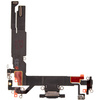 Złącze ładowania taśma dock port USB C mikrofon do Apple iPhone 16 czarne OEM