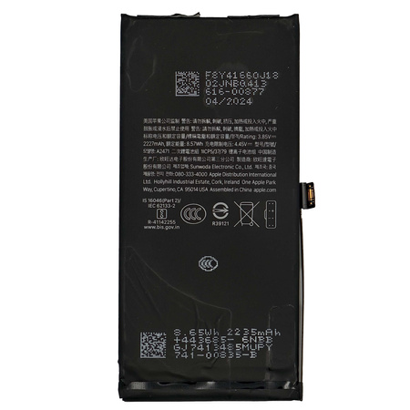 iPhone 12 mini bateria 95-99% demontaż