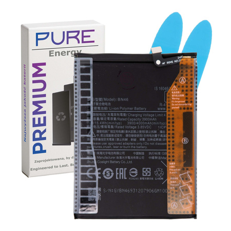 do Xiaomi Redmi Note 8T Bateria BN46 3900mAh