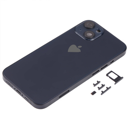do iPhone 13 obudowa ramka korpus przyciski MagSafe tył czarny