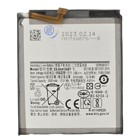 do Samsung a41 bateria 3500mAh EB-BA415ABY