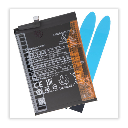 do Redmi Note 9 Pro bateria BN53 4920mAh