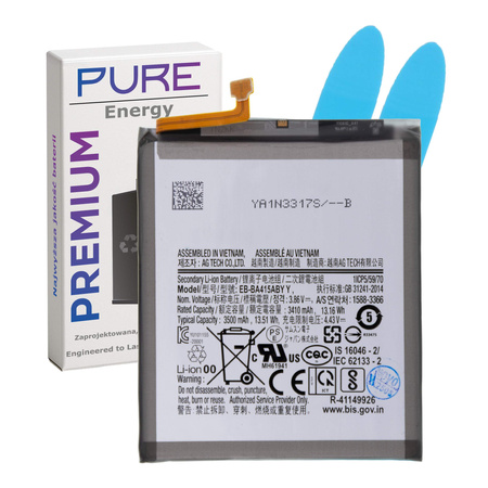 do Samsung a41 bateria 3500mAh EB-BA415ABY