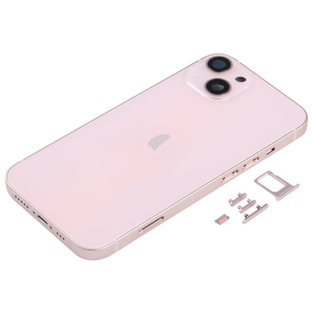 do iPhone 13 obudowa ramka korpus przyciski MagSafe tył różowy