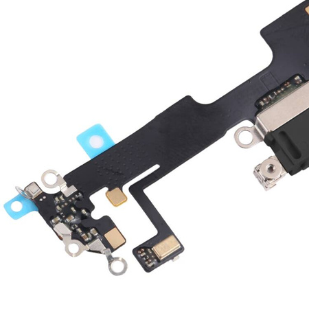 do iPhone 14 Plus taśma USB złącze ładowania czarne