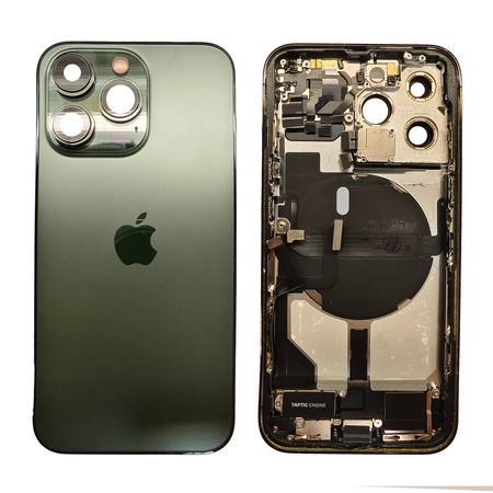 do iPhone 13 Pro obudowa ramka korpus tył zielony demontaż A- uzbrojony