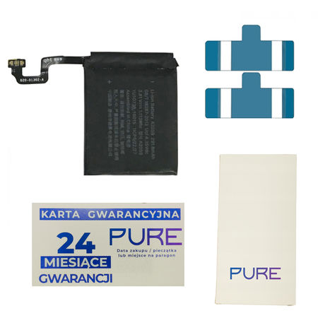 do Apple Watch 4 40mm bateria 224.9mAh