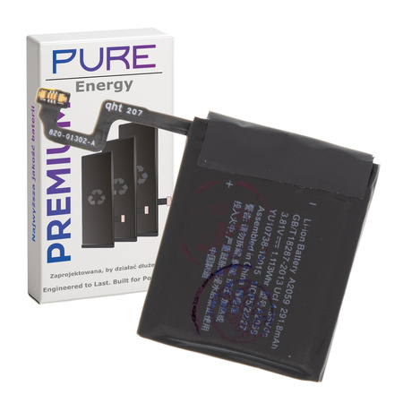 do Apple Watch 4 44mm bateria 291.8mAh