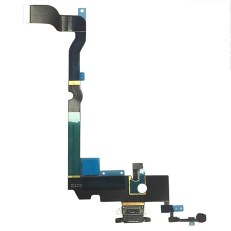 do iPhone XS Max taśma USB złącze ładowania czarne