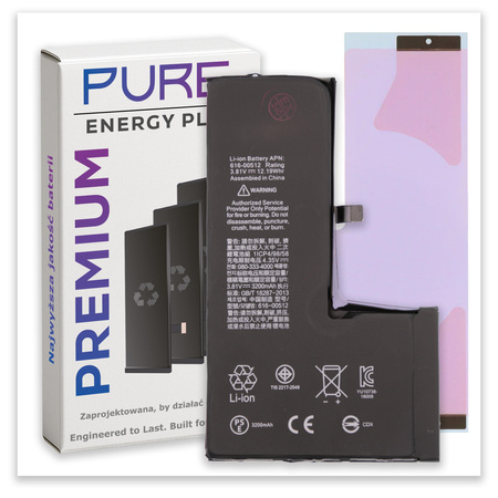 Bateria do iPhone XS Świeża Większa PURE Energy Plus Akumulator 2950 mAh