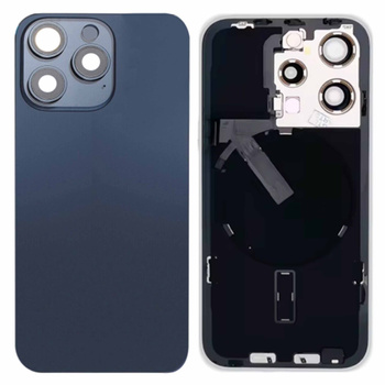 iPhone 15 Pro klapka baterii niebieska demontaż