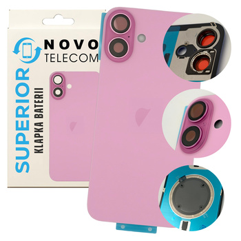 do iPhone 16 klapka baterii różowa